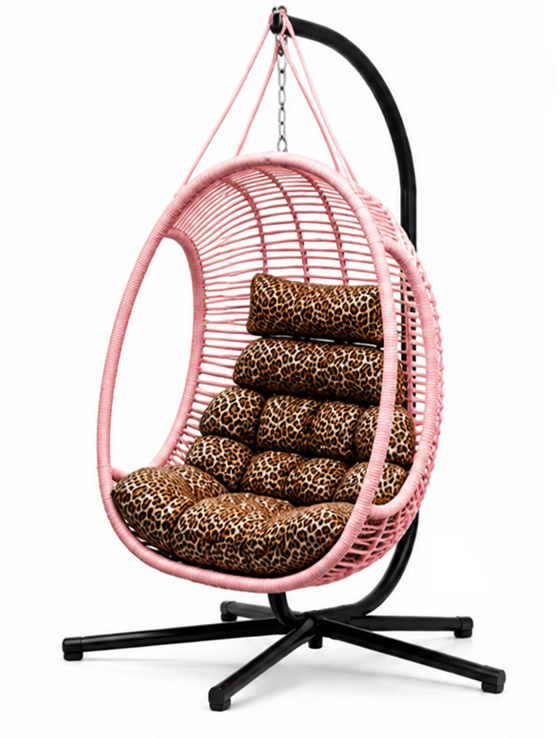Cheetah Swing Chair